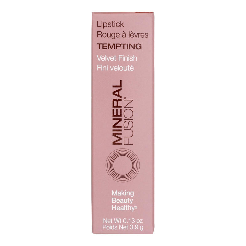 Mineral Fusion - Lipstick Tempting - 1 Each-.137 Oz - Orca Market