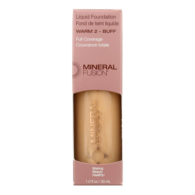 Mineral Fusion - Mkup Liquid Foundation Warm2 - 1 Each-1 Fz - Orca Market