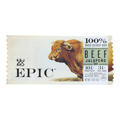 Epic - Bar Beef Jalapeno - Case Of 12-1.3 Oz - Orca Market