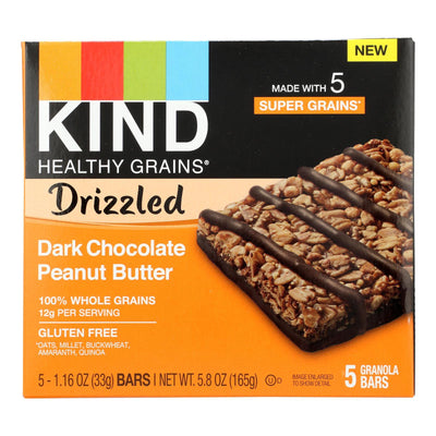 Kind - Bar Drizzled Dark Chocolate Peanut Butter - Case Of 8-5/1.16 Z - Orca Market