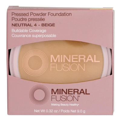 Mineral Fusion - Mkup Pressed Base Ntrl 4 - 1 Each-.32 Oz - Orca Market