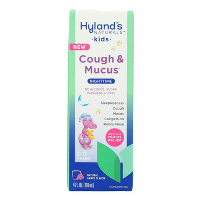 Hyland's - Kids Cough & Mucus Nghtme - 1 Each-4 Fz - Orca Market