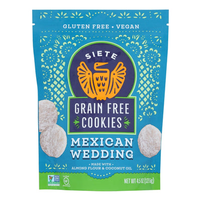 Siete - Cookie Mexican Wedding - Case Of 10-4.5 Oz - Orca Market