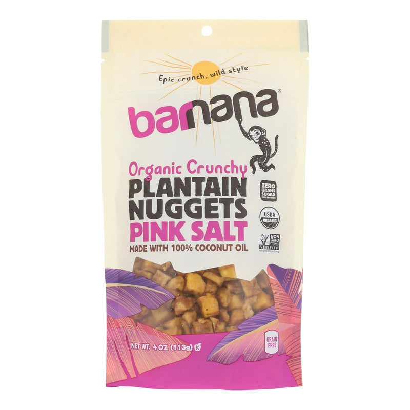 Barnana - Plantain Nug Pink Salt - Case Of 6-4 Oz - Orca Market