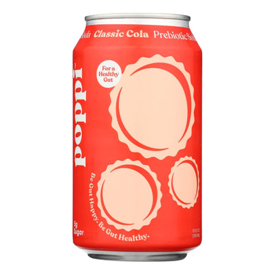 Poppi - Prebio Soda Classic Cola - Case Of 12-12 Oz - Orca Market