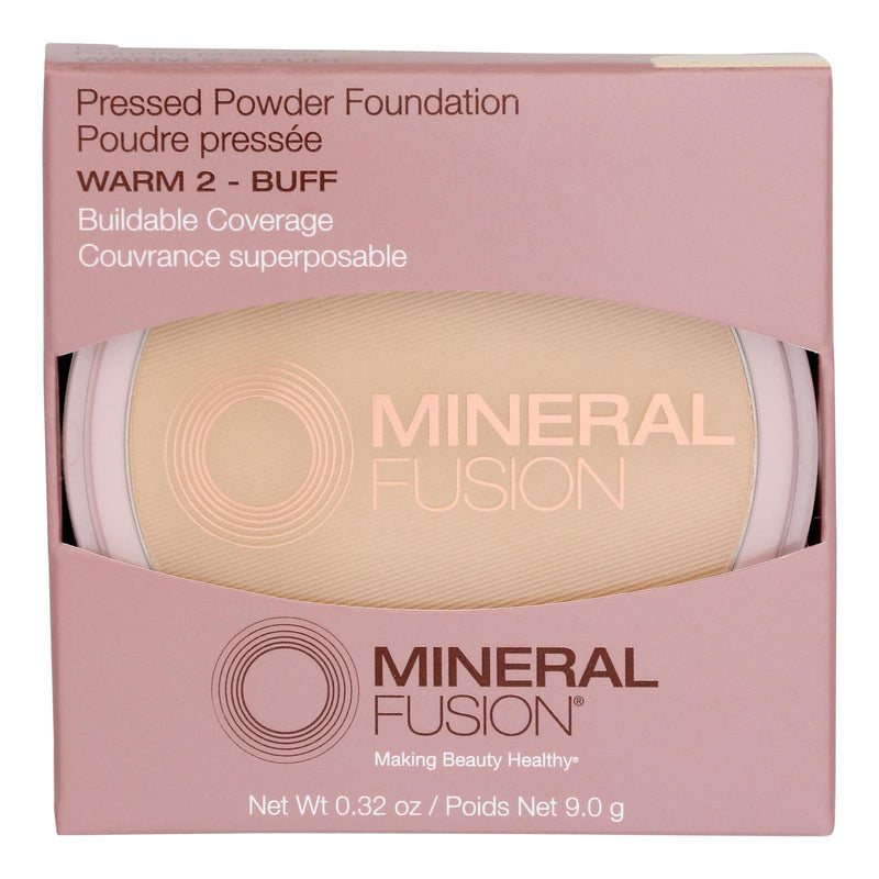 Mineral Fusion - Mkup Pressed Base Warm 2 - 1 Each-.32 Oz - Orca Market