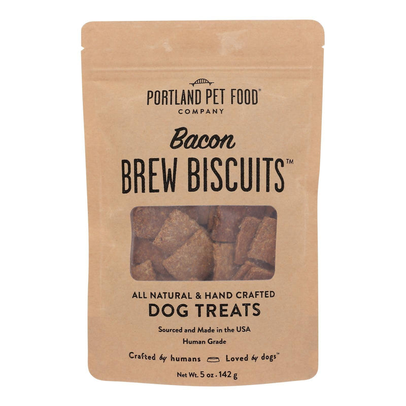 Portland Pet Food Company - Dog Treats Bacon Brw Bsct - Case Of 6-5 Oz - Orca Market