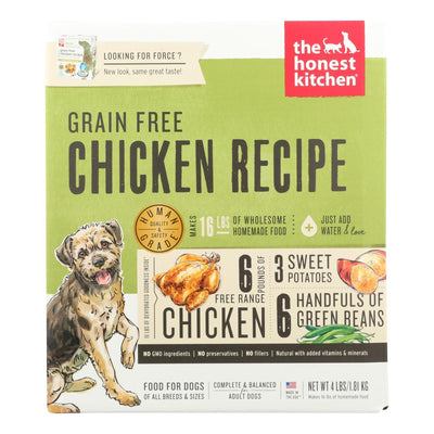 The Honest Kitchen Force - Grain Free Chicken Dog Food - 4 Lb. - Orca Market