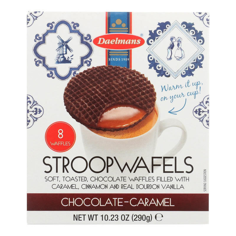 Daelmans - Stroopwafel - Chocolate Caramel Cube - Case Of 8 - 10.23 Oz. - Orca Market