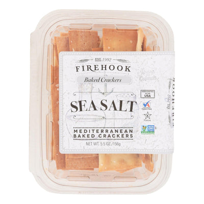 Firehook - Crackers Sea Salt - Case Of 8-5.5 Oz - Orca Market