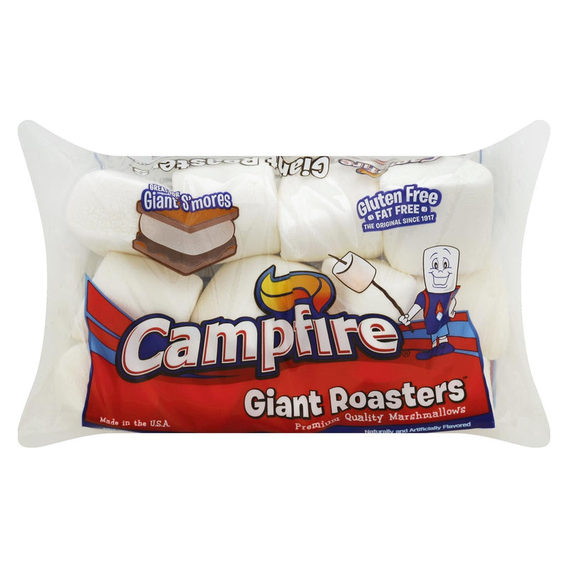 Campfire Giant Roasters Premium Quality Marshmallows - Case Of 12 - 12 Oz - Orca Market