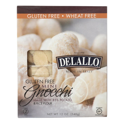 Delallo Pasta, Gluten-free Gnocchi - Case Of 6 - 12 Oz - Orca Market