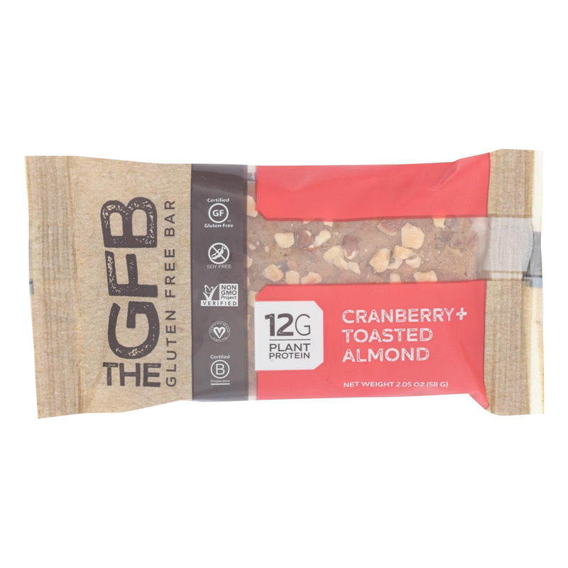 The Gluten Freeb Bar - Cranberry Toasted Almond - Gluten Free - Case Of 12 - 2.05 Oz - Orca Market