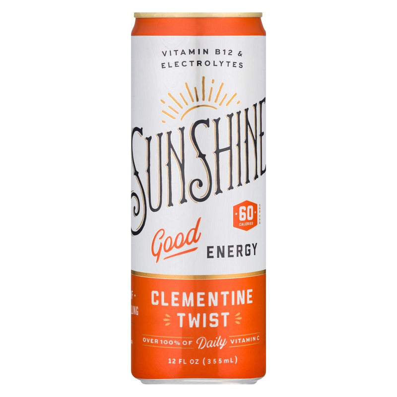 Sunshine Beverages - Soda Clementine Twist - Case Of 12-12 Fz - Orca Market