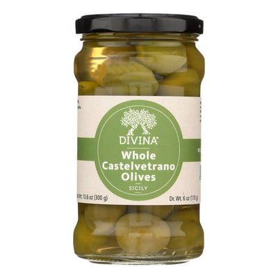 Divina - Castelvetrano Olives - Case Of 6 - 10.2 Oz. - Orca Market