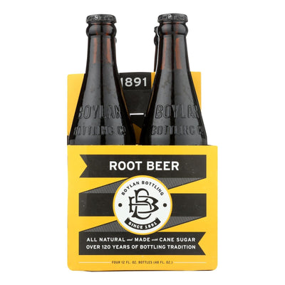 Boylan Bottling - Soda - Root Beer - Case Of 6 - 4/12 Fl Oz. - Orca Market