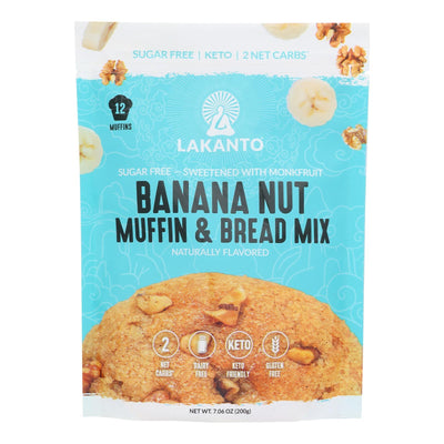 Lakanto - Mix Muffin Banana Nut - Case Of 8-7.06 Oz - Orca Market