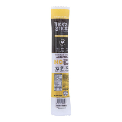 Nick's Sticks - Snack Sticks Chicken Free Range - Case Of 25 - 1.7 Oz - Orca Market