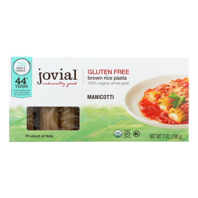 Jovial - Gluten Free Pasta - Manicotti - Case Of 12 - 7 Oz. - Orca Market