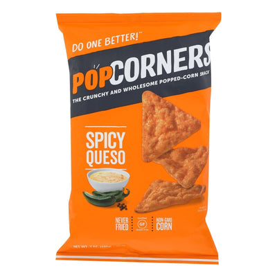 Popcorners - Chips Spicy Queso - Case Of 12 - 7 Oz - Orca Market