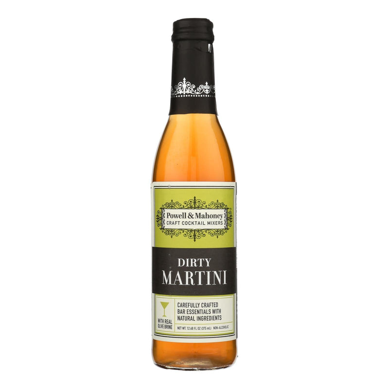 Powell & Mahoney Classic Cocktail - Dirty Martini - Case Of 6 - 12.68 Oz. - Orca Market