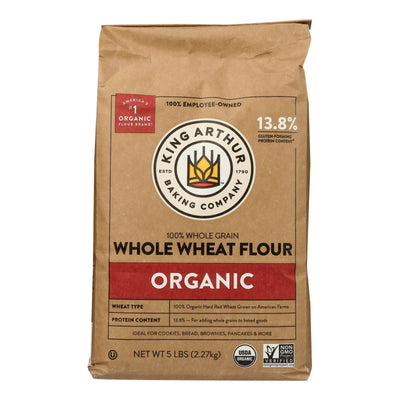 King Arthur Whole Wheat Flour - Case Of 6 - 5 # - Orca Market