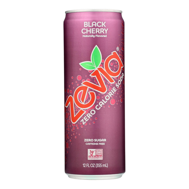 Zevia - Soda Black Cherry - Case Of 12-12 Fz - Orca Market