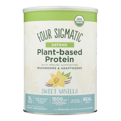 Four Sigmatic - Protein Plant Based Sweet Vanilla - 1 Each-21.16 Oz - Orca Market