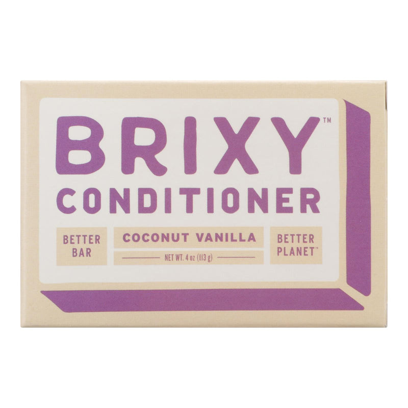 Brixy - Conditioner Bar Coconut Vanilla - 1 Each -4 Oz - Orca Market