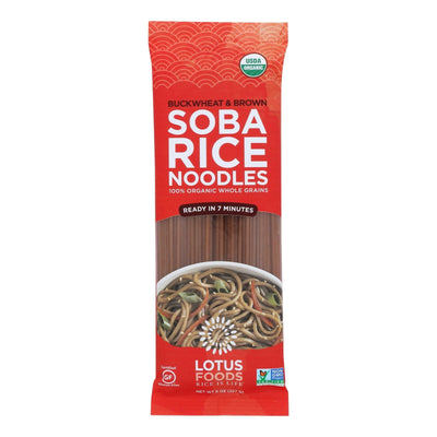 Lotus Foods - Noodles Organic Bukwheat/brown Soba - Case Of 8-8 Oz - Orca Market