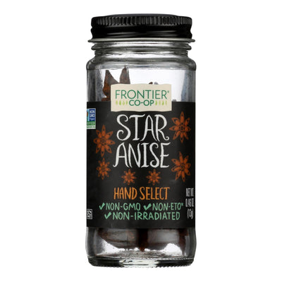 Frontier Natural Products Coop - Star Anise Hand Select - 1 Each -.46 Oz - Orca Market