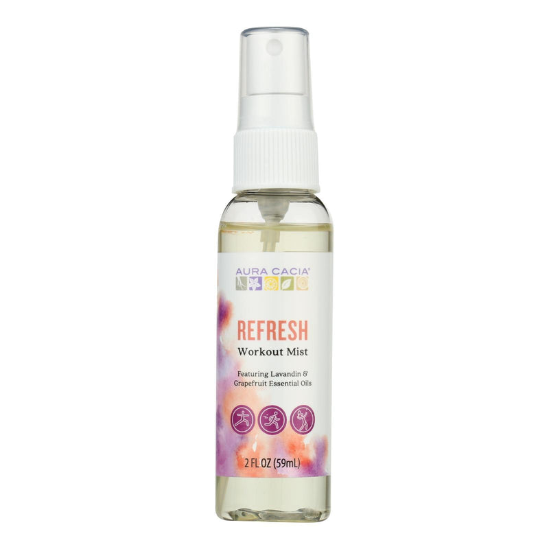 Aura Cacia - Mist Workout Refresh - 1 Each-2 Fz - Orca Market