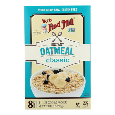 Bob's Red Mill - Instant Oatmeal Gluten Free Packet Classic- Case Of 4-9.88 Oz - Orca Market