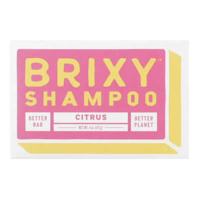 Brixy - Shampoo Bar Citrus - 1 Each -4 Oz - Orca Market