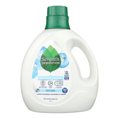 Seventh Generation - Liquid Laundry Free And Clear - Case Of 4-135 Fz - Orca Market