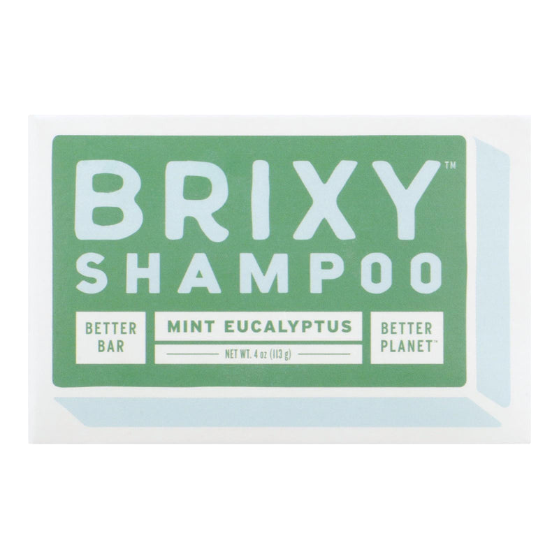 Brixy - Shampoo Bar Mint Euclypt - 1 Each -4 Oz - Orca Market