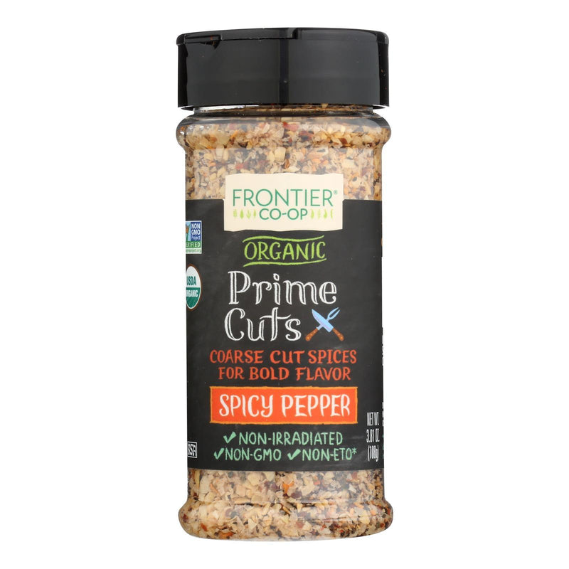 Frontier Natural Products Coop - Prime Cut Spicy Pepper - 1 Each-3.81 Oz - Orca Market