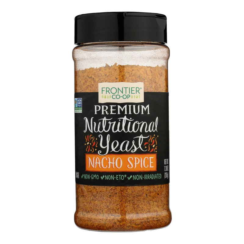 Frontier Natural Products Coop - Yeast Prem Nutritional Nacho Spice - 1 Each-7.3 Oz - Orca Market