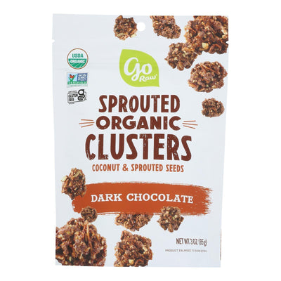 Go Raw - Clusters Coconut Dark Chocolate - Case Of 6-3 Oz - Orca Market