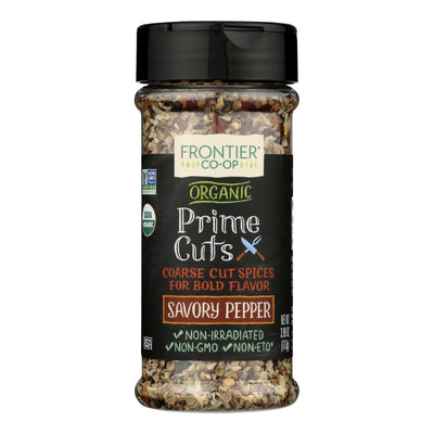 Frontier Natural Products Coop - Prime Cut Savory Pepper - 1 Each-3.99 Oz - Orca Market