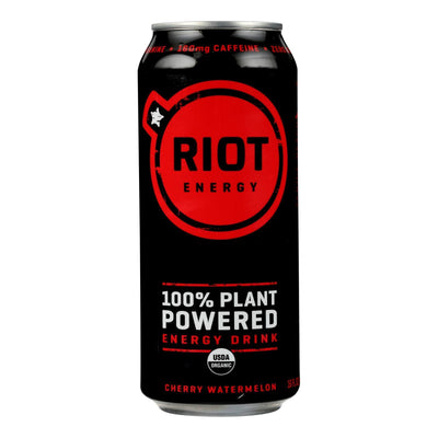 Riot Energy - Energy Drink Cherry Watermelon - Case Of 12-16 Oz - Orca Market