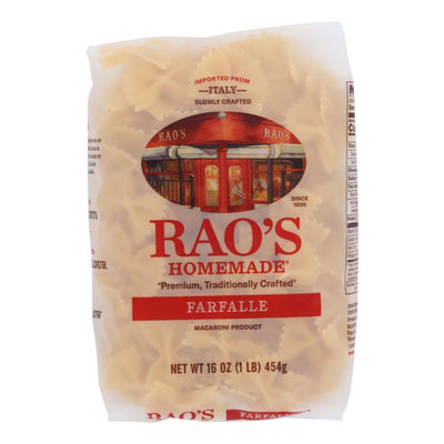 Rao's - Pasta Farfalle - Case Of 6-16 Oz - Orca Market