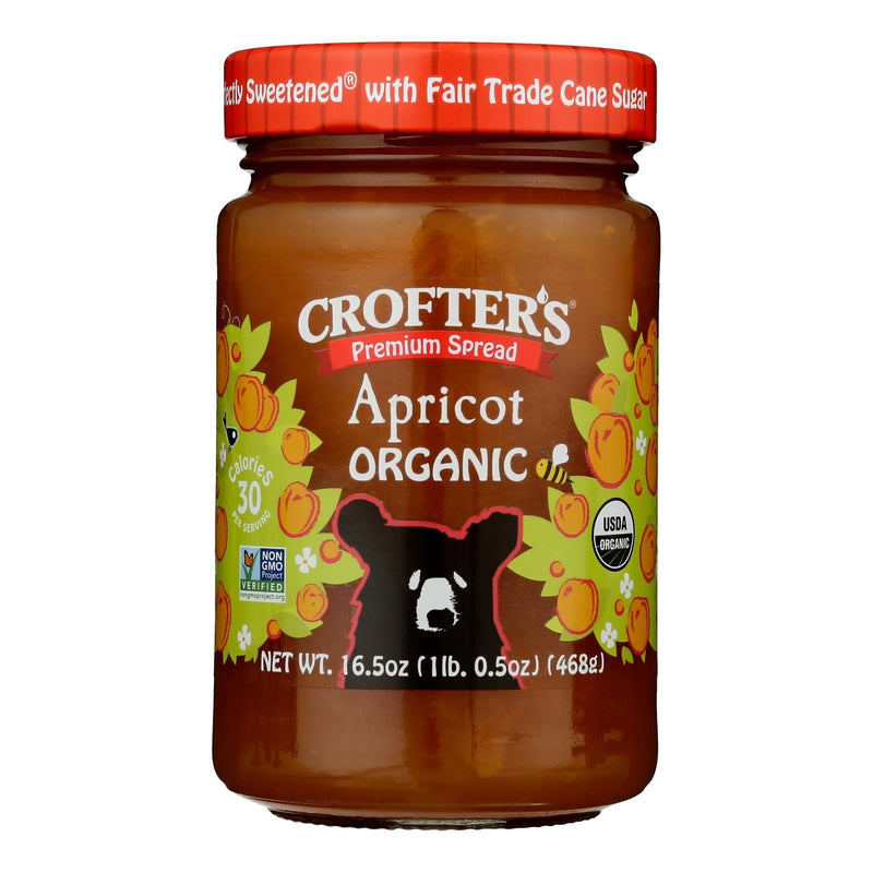 Crofters - Premium Spread Apricot - Case Of 6-16.5 Oz - Orca Market