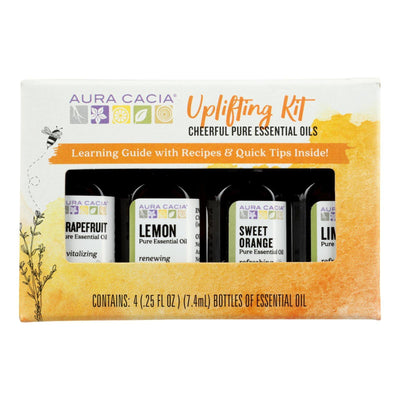 Aura Cacia - Ess Oil Uplifting Kit - 1 Each-1 Kit - Orca Market