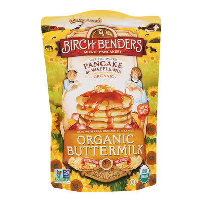 Birch Benders - Pancake & Waffle Mix Buttermilk - Case Of 6-16 Oz - Orca Market