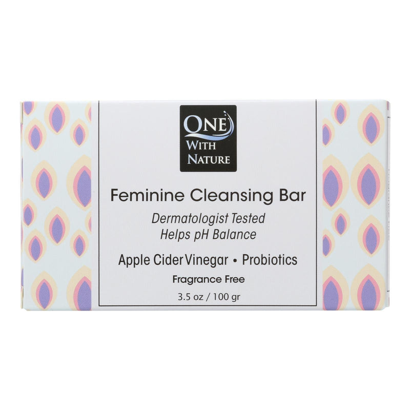 One With Nature - Soap Feminine Fragrance Free - Case Of 3-3.5 Oz - Orca Market