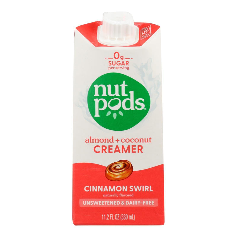 Nutpods - Nd Creamer Unsweetened Cinnamon Swirl- Case Of 12-11.2 Fz - Orca Market