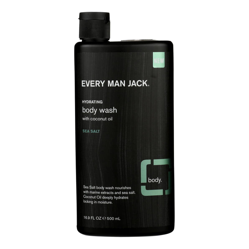 Every Man Jack - Body Wash Sea Salt - 1 Each-16.9 Fz - Orca Market