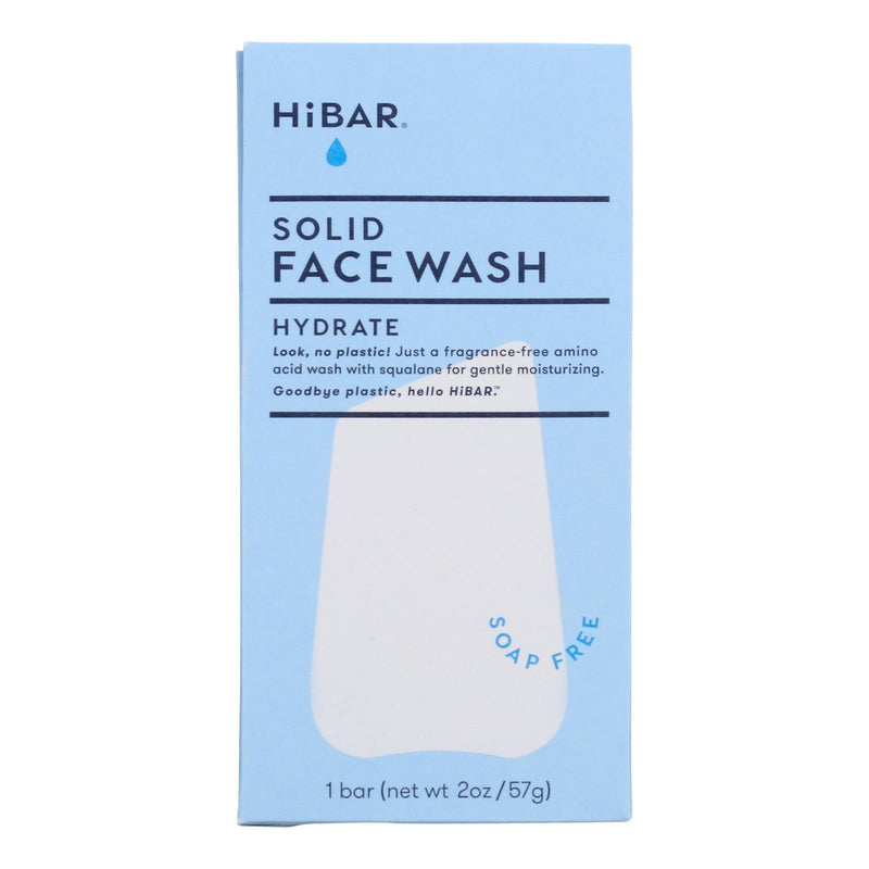 Hibar Inc - Face Wash Hydrate Solid - 1 Each-2 Oz - Orca Market