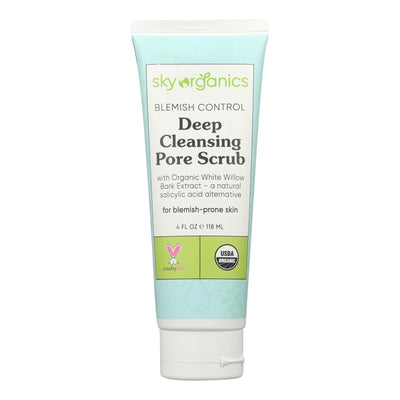 Sky Organics - Blemish Control Pore Scrub - 1 Each-4 Fz - Orca Market